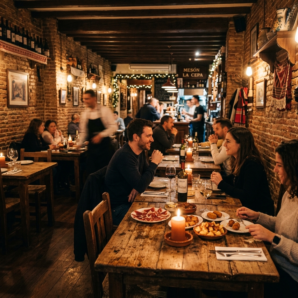Interior del restaurante